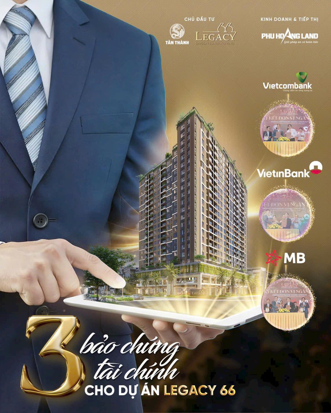 Legacy 66 Quận 5 – Bộ Ba Ngân Hàng Lớn Bảo Chứng Pháp Lý