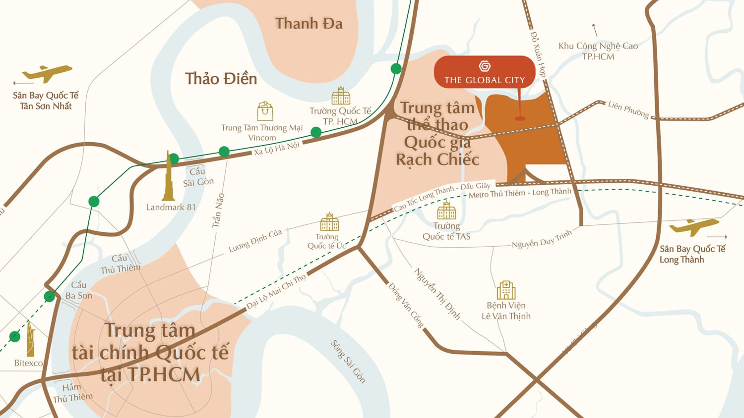 Sola Villa The Global City