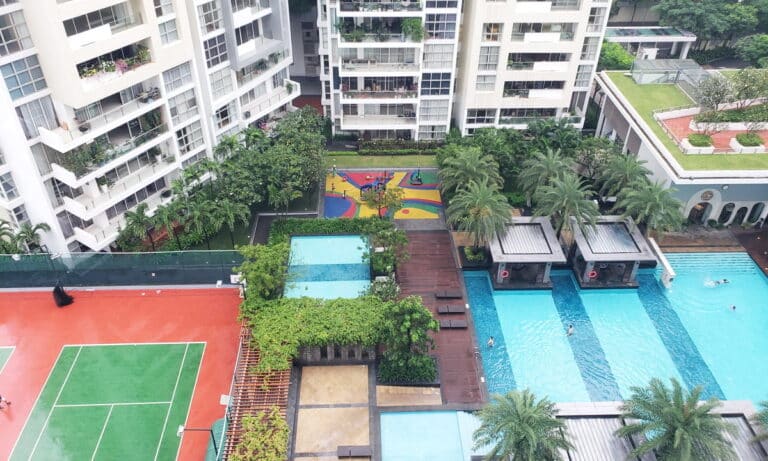 The Estella cho thuê căn hộ 3 phòng ngủ nội thất cao cấp view hồ bơi mát