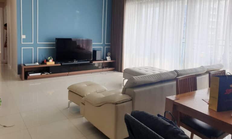 Estella Heights cho thuê căn hộ 4 phòng ngủ rộng có đủ nội thất tầng 23