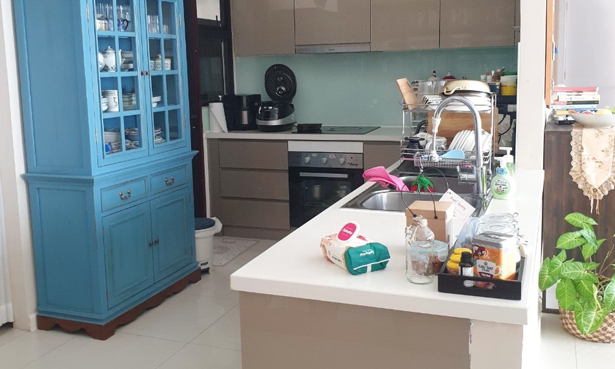 Estella Heights cho thuê căn hộ 4 phòng ngủ rộng có đủ nội thất tầng 23