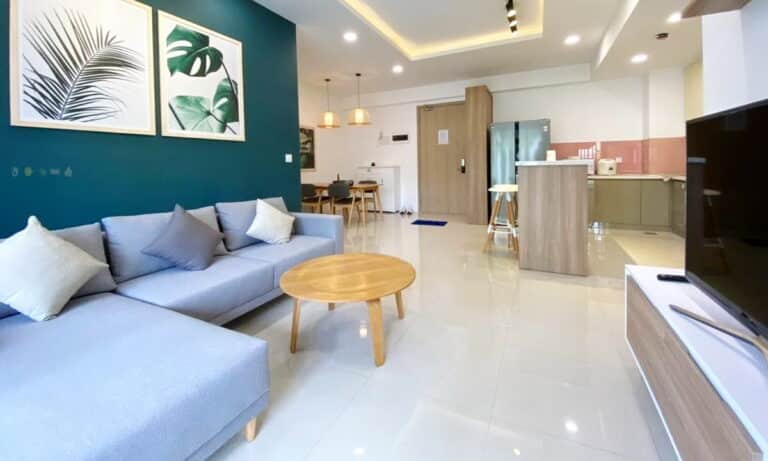 Estella Heights cho thuê căn hộ 2 phòng ngủ rộng nội thất đẹp view hồ bơi