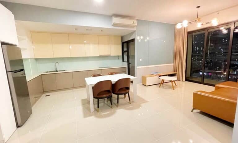 Estella Heights cho thuê căn 2 phòng ngủ rộng rãi đủ nội thất view hồ bơi