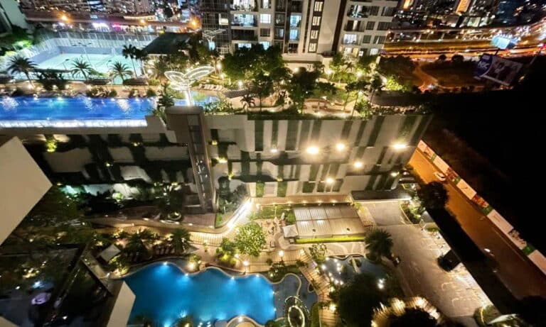 Estella Heights cho thuê căn 2 phòng ngủ rộng rãi đủ nội thất view hồ bơi