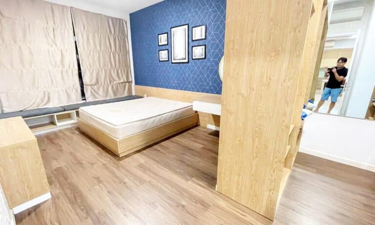 Estella Heights cho thuê căn 2 phòng ngủ rộng rãi đủ nội thất view hồ bơi