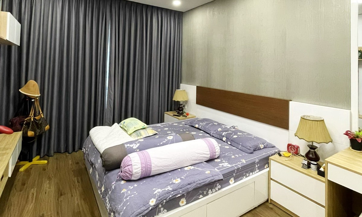 Estella Heights cho thuê căn hộ 2 phòng ngủ rộng có nội thất lầu cao thoáng
