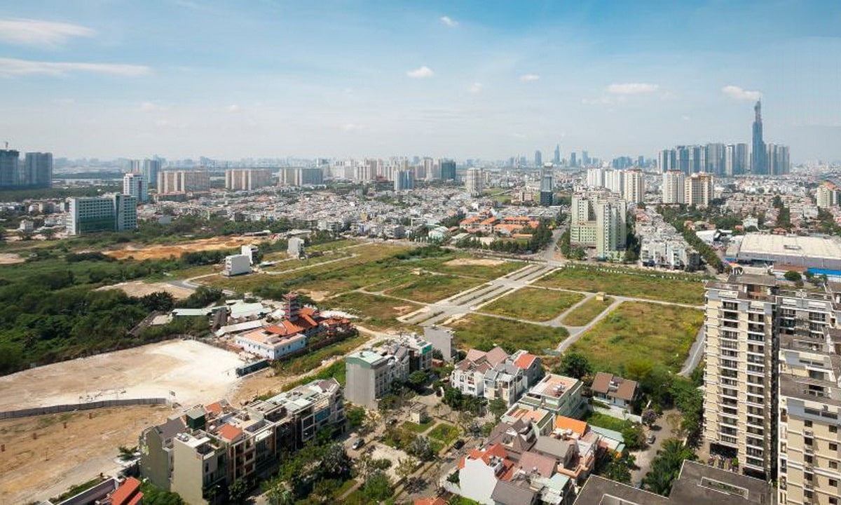Estella Heights cho thuê căn 2 phòng ngủ có nội thất lầu cao thoáng view L81