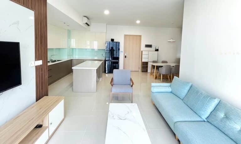 Estella Heights cho thuê căn hộ 2 phòng ngủ có đầy đủ nội thất view sông