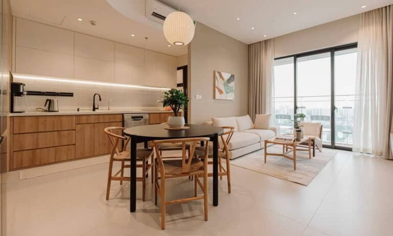 Estella Heights căn hộ 2 phòng ngủ bán nội thất cao cấp lầu cao view L81