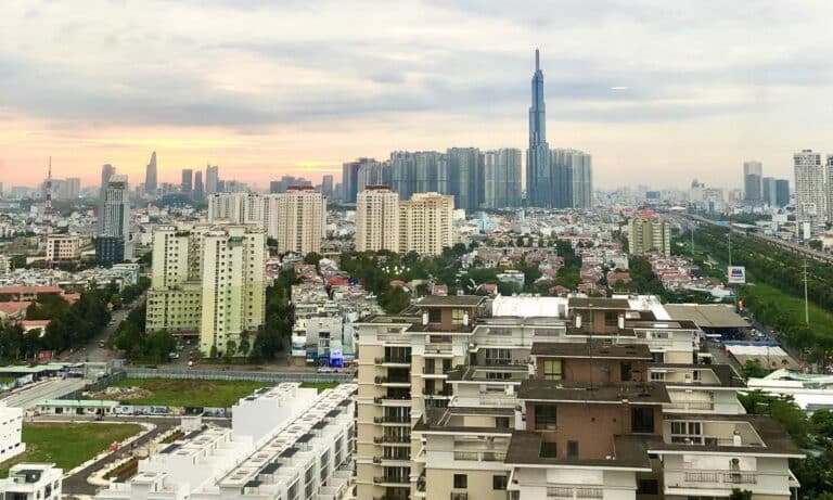 Estella Heights cho thuê căn hộ 2 phòng ngủ nội thất cao cấp view L81 thoáng