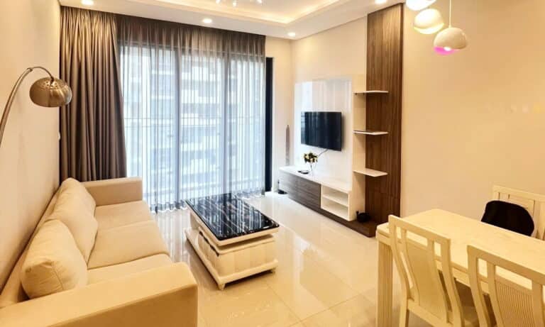 Estella Heights cho thuê căn hộ 1 phòng ngủ đầy đủ nội thất lầu cao mát mẻ