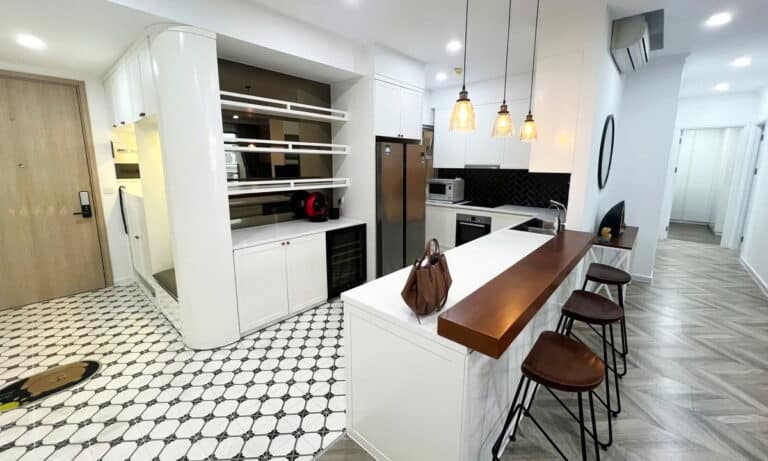 Estella Heights cho thuê căn hộ 3 phòng ngủ nội thất đẹp lầu cao thoáng mát
