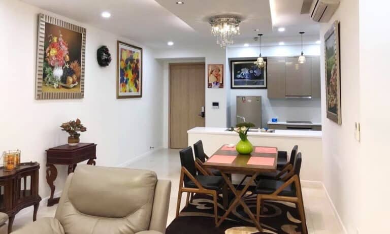 Estella Heights bán căn hộ 3 phòng ngủ đầy đủ nội thất lầu cao thoáng mát