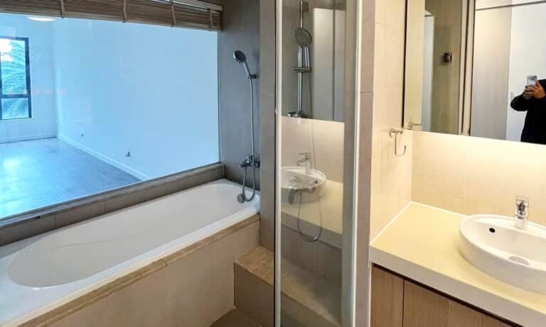 Estella Heights cho thuê căn 4 phòng ngủ nhà trống view nội khu thoáng mát