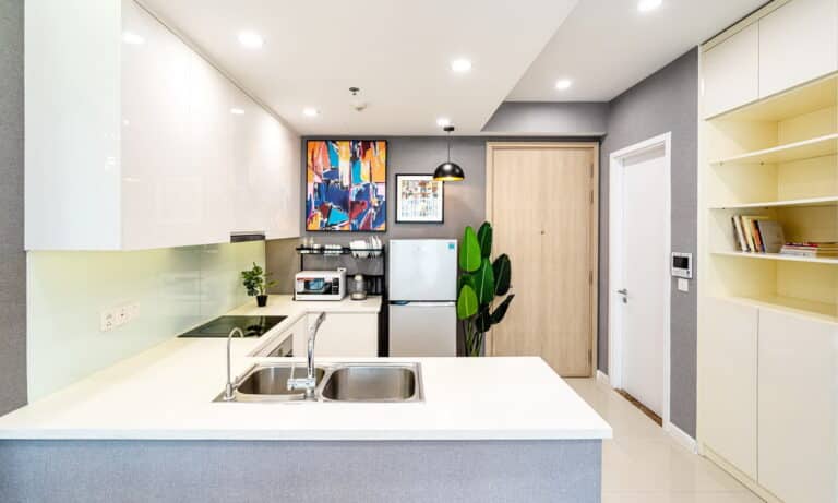 Estella Heights cho thuê căn 1 phòng ngủ nhà đẹp lầu cao view thoáng mát