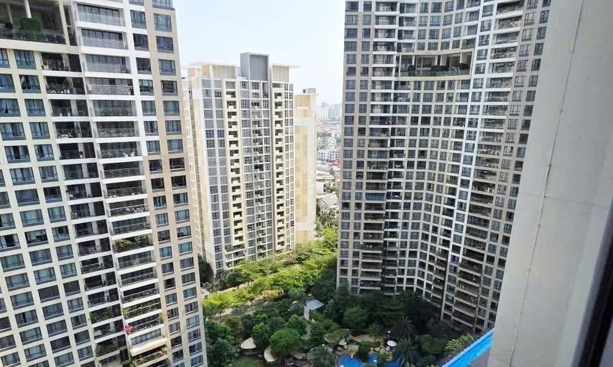 Estella Heights cho thuê căn hộ 1 phòng ngủ nội thất cao cấp view hồ bơi mát