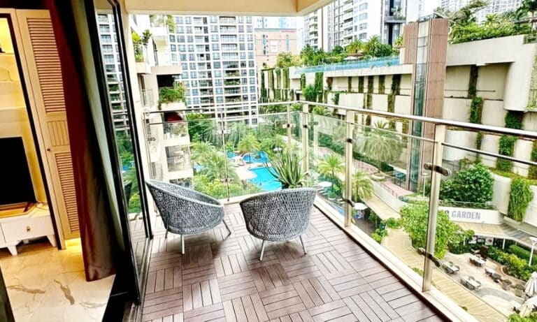 Estella Heights cho thuê căn hộ 3 phòng ngủ nội thất xịn view hồ bơi mát mẻ