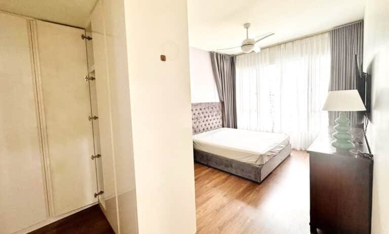 Estella Heights cho thuê căn hộ 3 phòng ngủ rộng có nội thất view hồ bơi