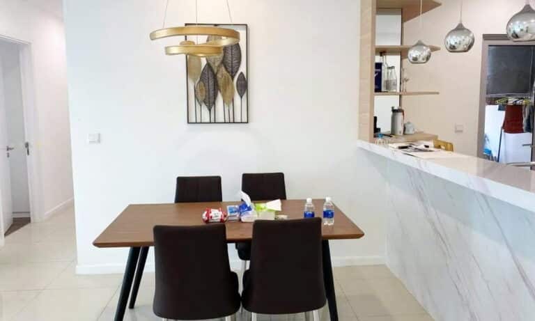 Estella Heights cho thuê căn hộ 3 phòng ngủ có nội thất lầu cao view mát mẻ