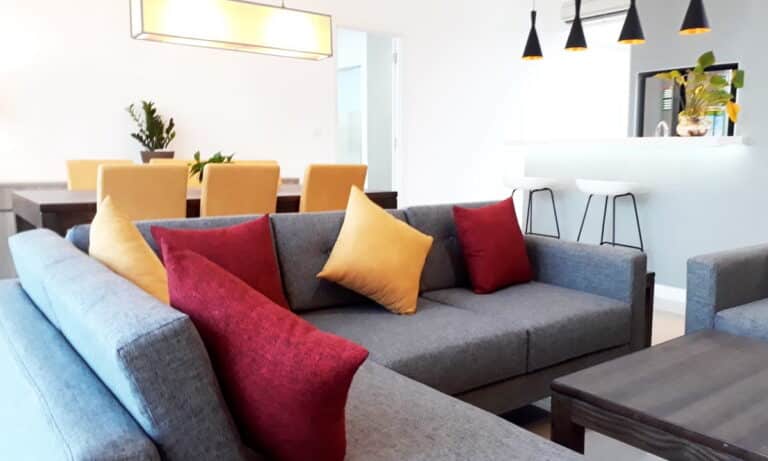 Estella Heights cho thuê căn hộ 4 phòng ngủ rộng có nội thất đẹp tầng 22