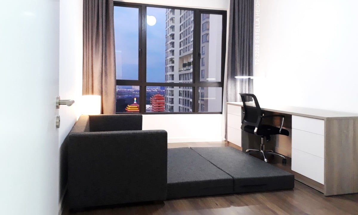Estella Heights cho thuê căn hộ 4 phòng ngủ rộng có nội thất đẹp tầng 22
