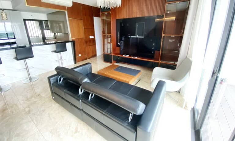 Estella Heights cho thuê căn hộ 4 phòng ngủ rộng đầy đủ nội thất tầng 24