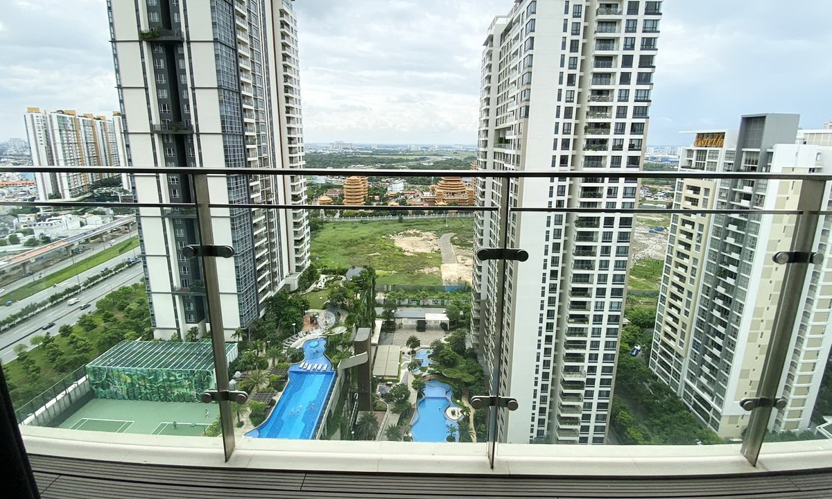 Estella Heights cho thuê căn hộ 4 phòng ngủ rộng có nội thất đẹp tầng 22