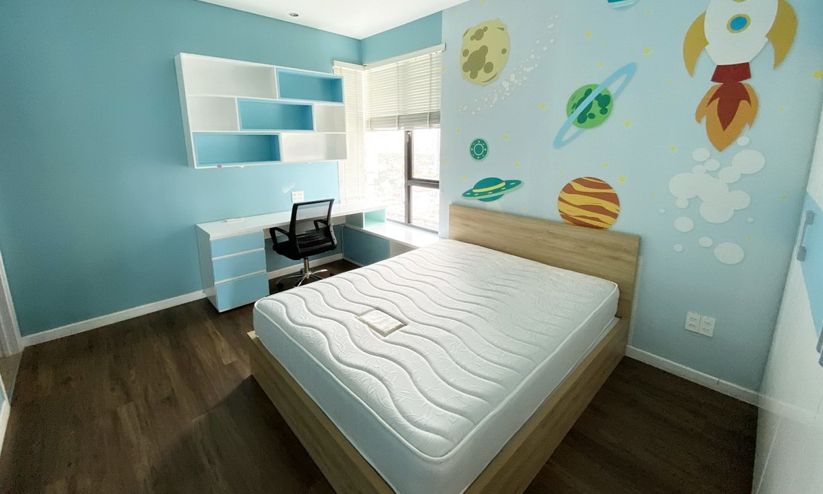 Estella Heights cho thuê căn hộ 4 phòng ngủ rộng đầy đủ nội thất tầng 24