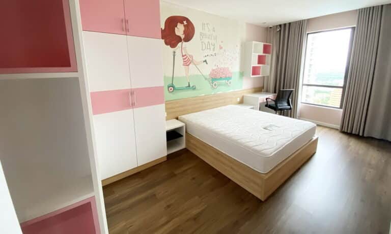 Estella Heights cho thuê căn hộ 4 phòng ngủ rộng đầy đủ nội thất tầng 24