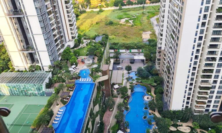 Estella Heights cho thuê căn hộ 4 phòng ngủ rộng nội thất cao cấp tầng 25