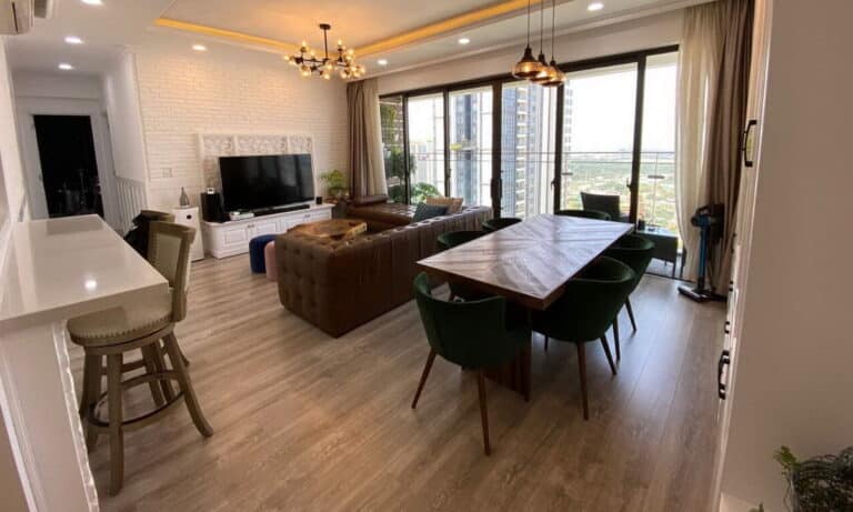 Estella Heights cho thuê căn hộ 4 phòng ngủ rộng nội thất đẳng cấp tầng 31