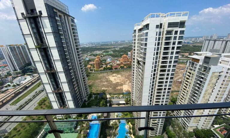 Estella Heights cho thuê căn hộ 4 phòng ngủ rộng nội thất đẳng cấp tầng 31