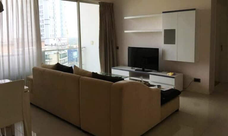 The Estella cho thuê căn hộ 2 phòng ngủ đầy đủ nội thất lầu cao view L81 đẹp