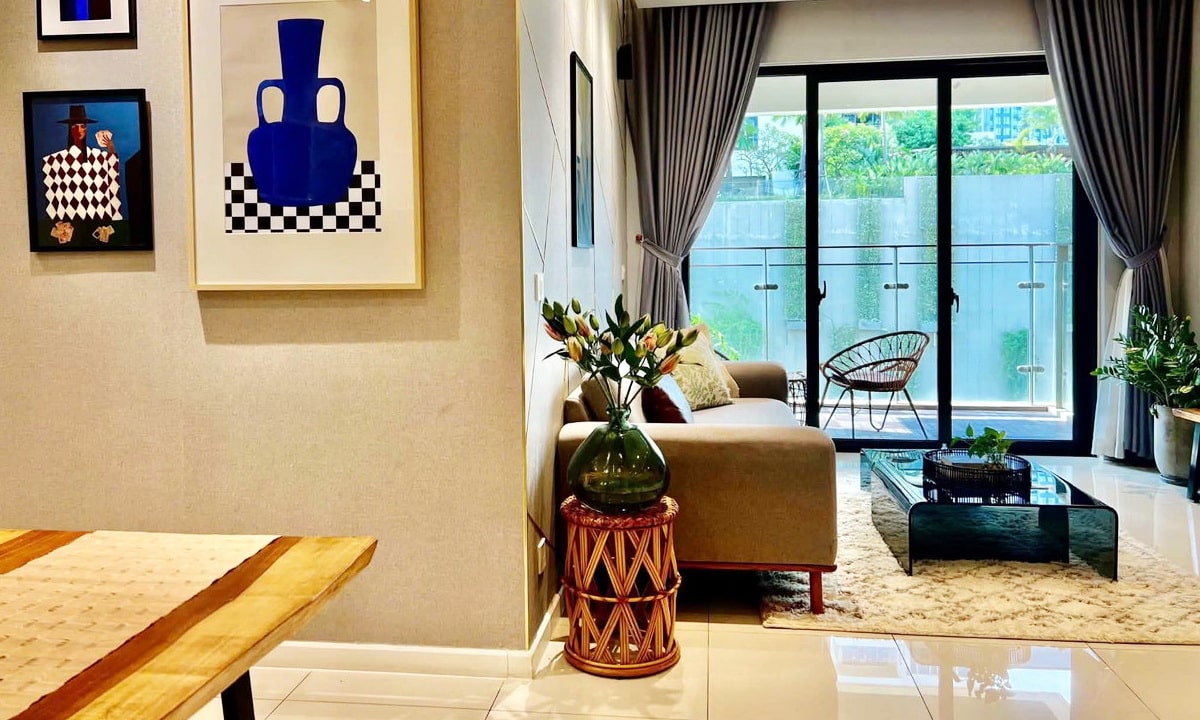 The Estella cho thuê căn hộ 2 phòng ngủ rộng rãi nội thất cao cấp view mát