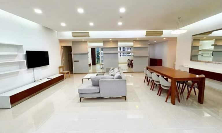 The Estella cho thuê căn hộ 3 phòng ngủ đầy đủ nội thất view hồ bơi mát mẻ