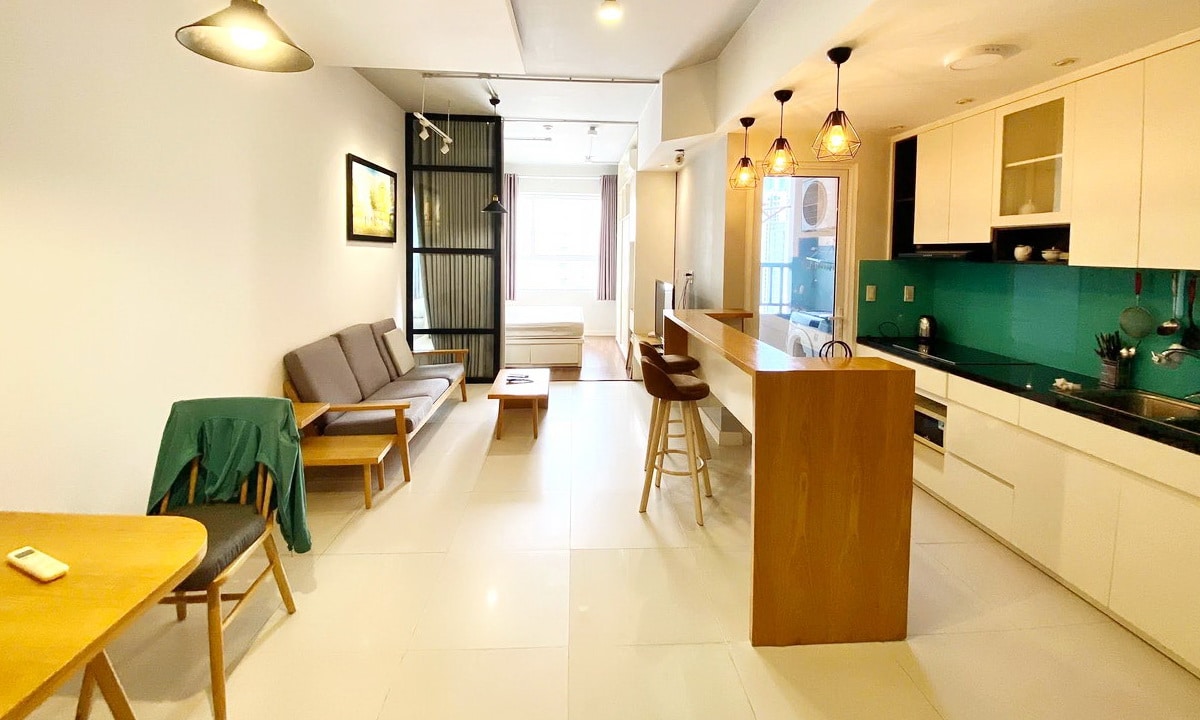 Lexington An Phú cho thuê căn hộ 1 phòng ngủ đầy đủ nội thất thoáng mát