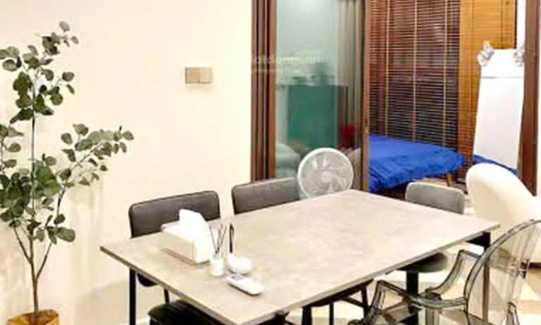 The Metropole khu Galleria căn hộ 1 phòng ngủ cho thuê đầy đủ nội thất