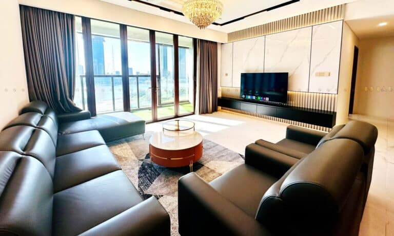 The Metropole khu Galleria căn 4 phòng ngủ cho thuê nội thất xịn view sông