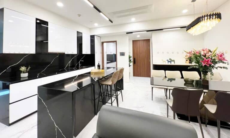 The Metropole khu Galleria căn 4 phòng ngủ cho thuê nội thất xịn view sông