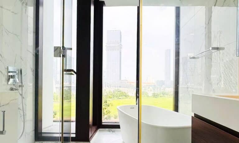 The Metropole khu Galleria căn 4 phòng ngủ cho thuê nhà trống view sông