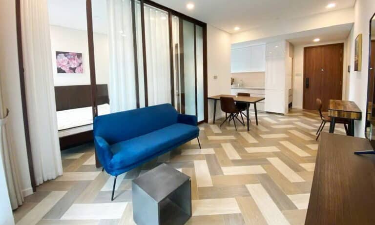 The Metropole khu Galleria căn hộ 1 phòng ngủ bán đủ nội thất view sông
