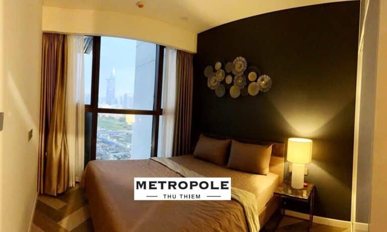 The Metropole khu Galleria căn 1 phòng ngủ cho thuê nội thất đẹp lầu cao