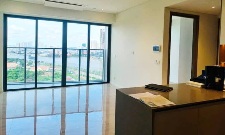 The Metropole khu Opera căn 2 phòng ngủ trống cho thuê lầu cao view sông
