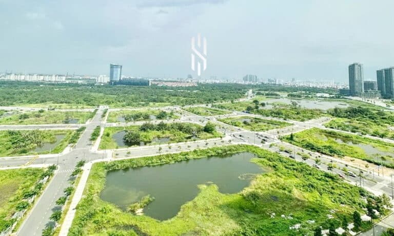 The Metropole khu Crest căn hộ 2 phòng ngủ bán nhà trống lầu cao thoáng