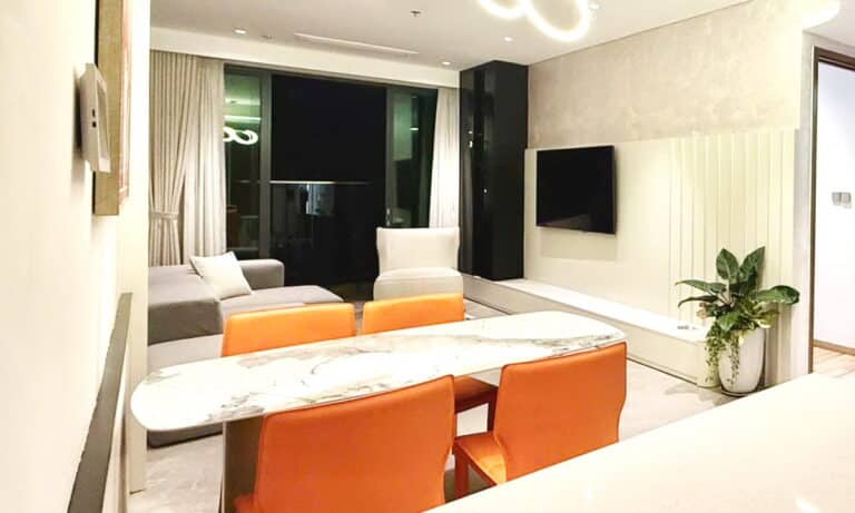 The Metropole khu Crest căn hộ 2 phòng ngủ bán nội thất đẹp view thoáng
