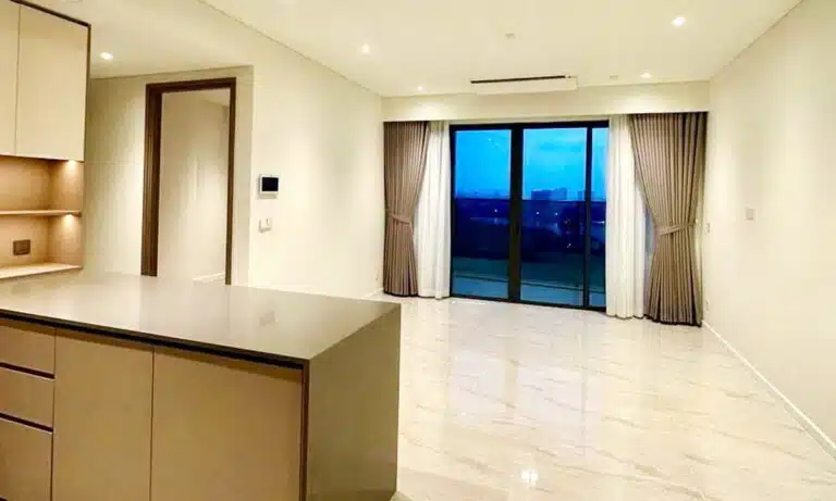 The Metropole khu Opera cho thuê căn 2 phòng ngủ trống lầu cao view Bitexco