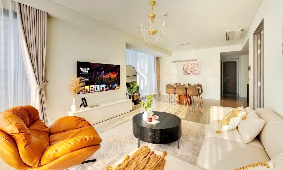 The Metropole Opera cho thuê căn hộ 3 phòng ngủ nội thất xịn view sông