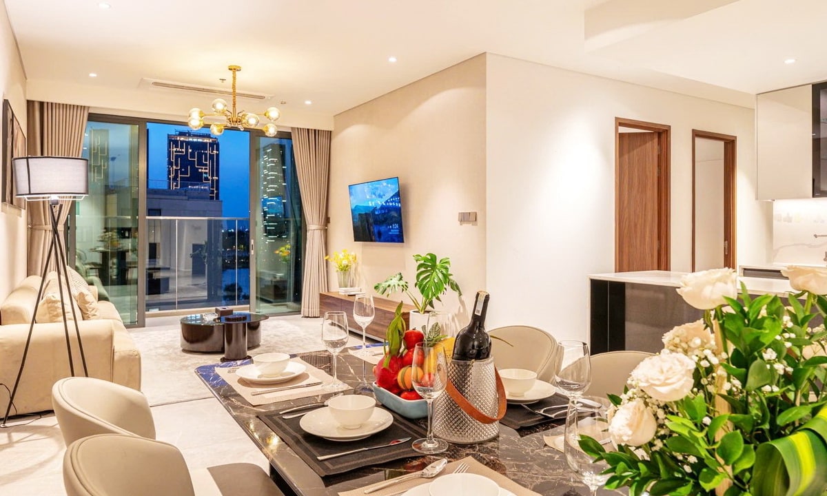 The Metropole Crest cho thuê căn 3 phòng ngủ nội thất sang trọng view sông