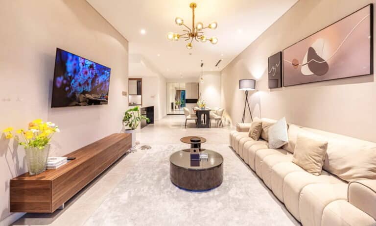 The Metropole Crest cho thuê căn 3 phòng ngủ nội thất sang trọng view sông