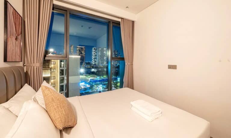 The Metropole Crest cho thuê căn 3 phòng ngủ nội thất sang trọng view sông